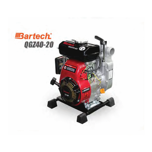 Bartech QGZ40-20 Benzinli Su Motoru 2,5 HP resmi