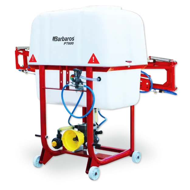 PT600-D Şaftlı Pulverizatör Makaralı 600 Lt  resmi